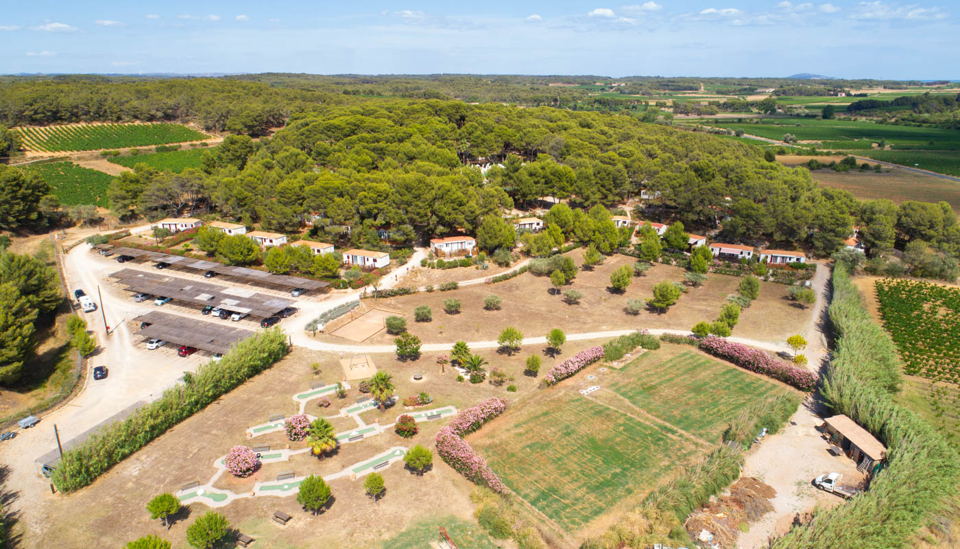 camping castelnau de guers